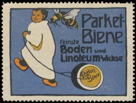 Parket Biene feinste Boden und Linoleum-Wichse