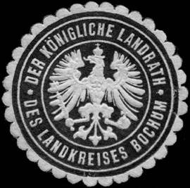 Der Königliche Landrath des Landkreises Bochum