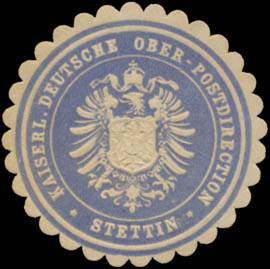 K. Deutsche Ober-Postdirection Stettin