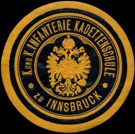 K.u.K. Infanterie Kadettenschule zu Innsbruck