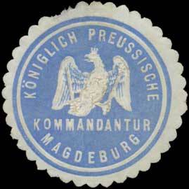 K.Pr. Kommandantur Magdeburg