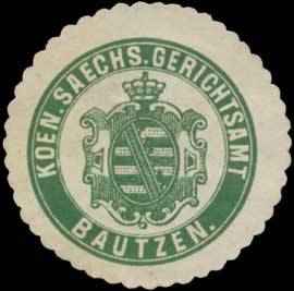 K.S. Gerichtsamt Bautzen