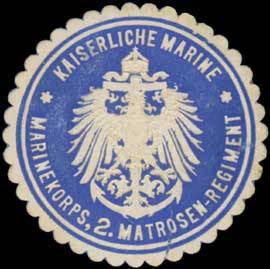 K. Marine Marinekorps 2. Matrosen-Regiment