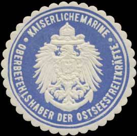 K. Marine Oberbefehlshaber der Ostseestreitkräfte