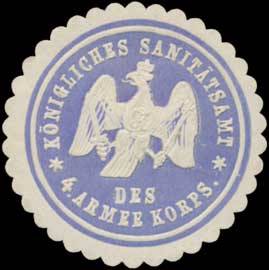 K. Sanitätsamt des 4. Armee Korps