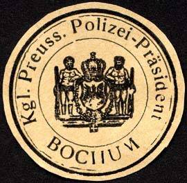 Königlich Preussisches Polizei - Präsidium - Bochum