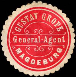 Gustav Grope General - Agent - Magdeburg