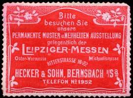 Muster und Neuheiten Ausstellung Leipziger-Messen