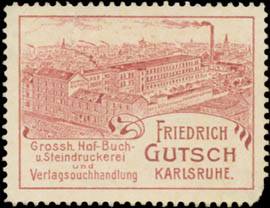 Fabrikansicht Druckerei Friedrich Gutsch