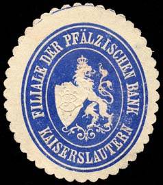 Filiale der Pfälzischen Bank Kaiserslautern