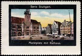 Marktplatz mit Rathaus