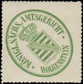 K.S. Amtsgericht Wolkenstein