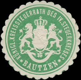 K. Kreissteuerrath des IV. Steuerkreises Bautzen