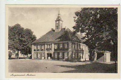 Angermünde Rathaus ca 1945
