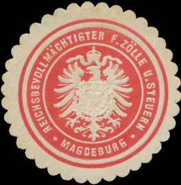 Reichsbevollmächtigter für Zölle und Steuern Magdeburg