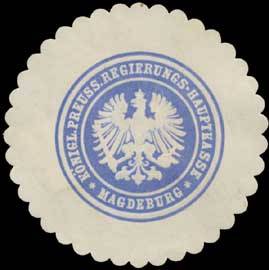 K.Pr. Regierungs-Hauptkasse Magdeburg