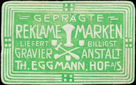 Geprägte Reklamemarken