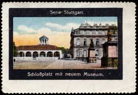 Schloßplatz mit neuem Museum