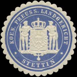 K.Pr. Landgericht Stettin