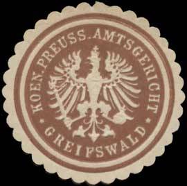 K.Pr. Amtsgericht Greifswald