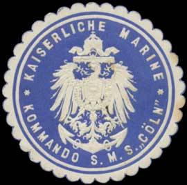 K. Marine Kommando S.M.S. Cöln