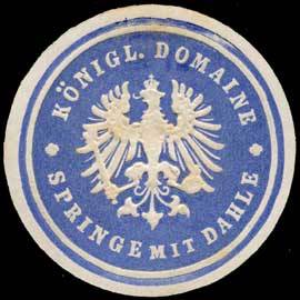 Königliche Domaine - Springe mit Dahle