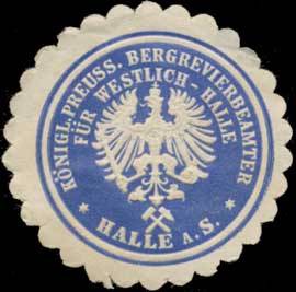 K.Pr. Bergrevierbeamter für Westlich-Halle