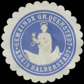 Gemeinde Groß Quenstedt Kreis Halberstadt