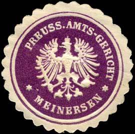 Preussisches Amts - Gericht - Meinersen