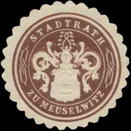 Stadtrath zu Meuselwitz