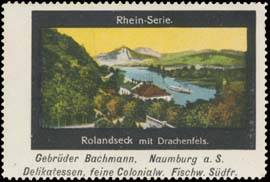 Rolandseck mit Drachenfels
