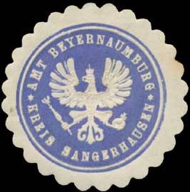 Amt Beyernaumburg Kreis Sangerhausen