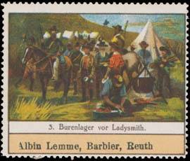 Burenlager vor Ladysmith