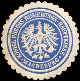 Königlich Preussische Regierungs - Hauptkasse - Magdeburg