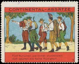 Continental-Absätze