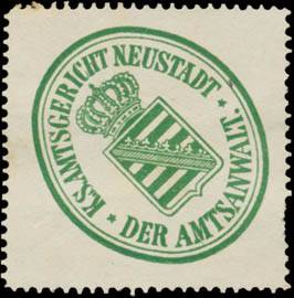 K.S. Amtsgericht Neustadt - Der Amtsanwalt