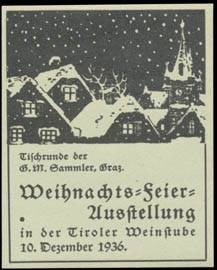 Weihnachtsfeier-Ausstellung