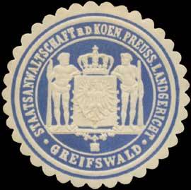 Staatsanwaltschaft b.d. K.Pr. Landgericht Greifswald