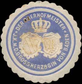 Der Oberhofmeister I.K.H. der Grossherzogin von Baden