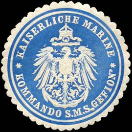 Kaiserliche Marine - Kommando S.M.S. Gefion