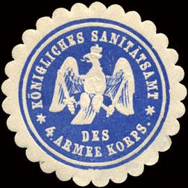 Königliches Sanitätsamt des 4. Armee Korps