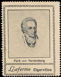 Fürst v. Hardenberg