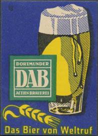 DAB das Bier von Weltruf