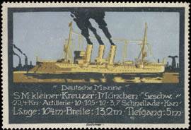 Deutsche Marine S.M. kleiner Kreuzer München