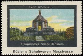 Französisches Armee-Denkmal in Wörth a. S.