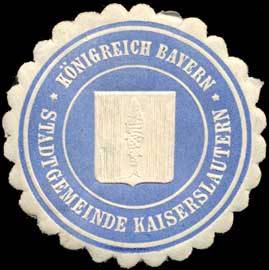 Königreich Bayern - Stadtgemeinde Kaiserslautern