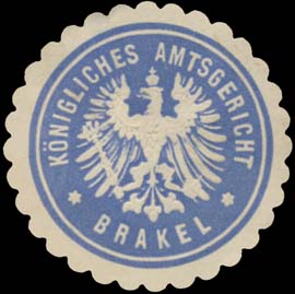 K. Amtsgericht Brakel