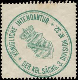 K. Intendantur der K.S. 3. Division No. 32