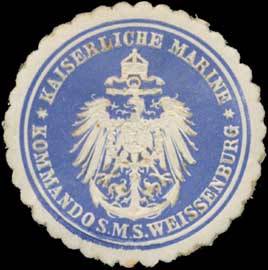 K. Marine Kommando S.M.S. Weissenburg