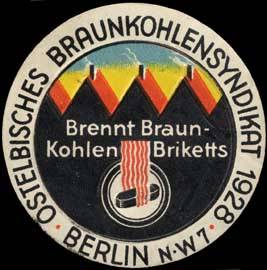 Braunkohlen-Briketts